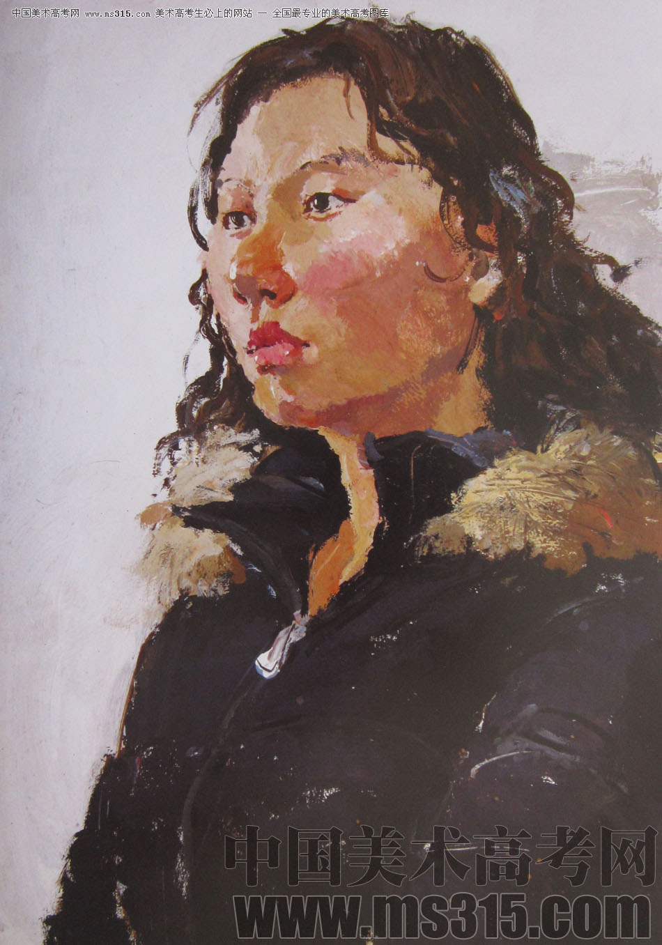 2009年清华大学美术学院色彩高分试卷20（造型）