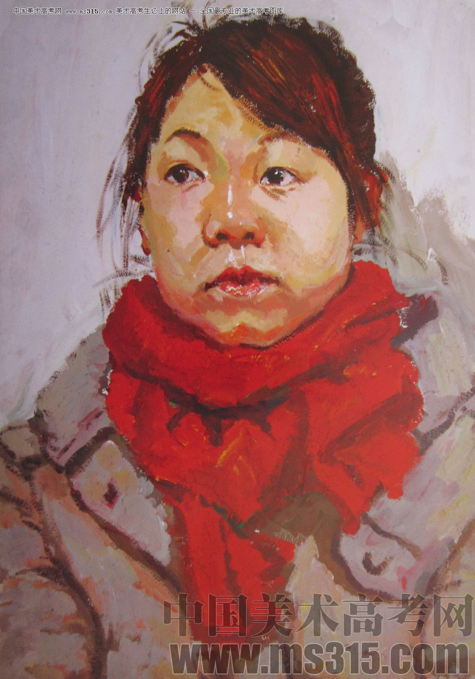 2009年清华大学美术学院色彩高分试卷23（造型）