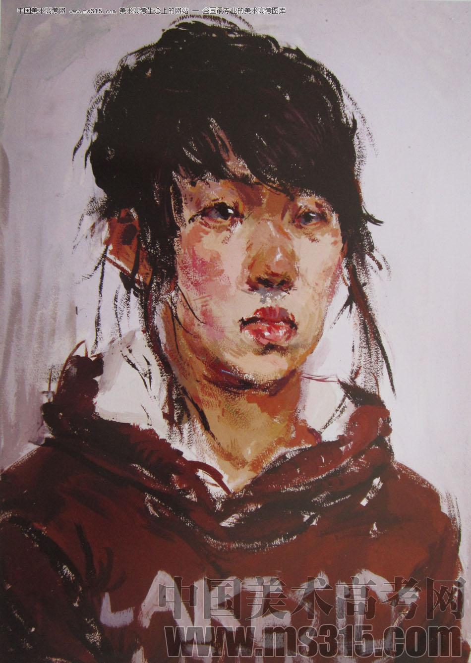 2009年清华大学美术学院色彩高分试卷13（造型）