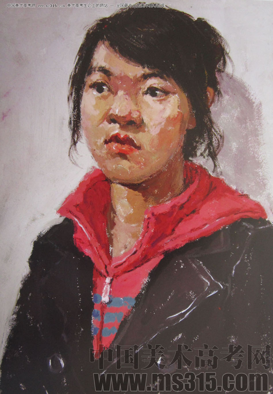 2009年清华大学美术学院色彩高分试卷14（造型）
