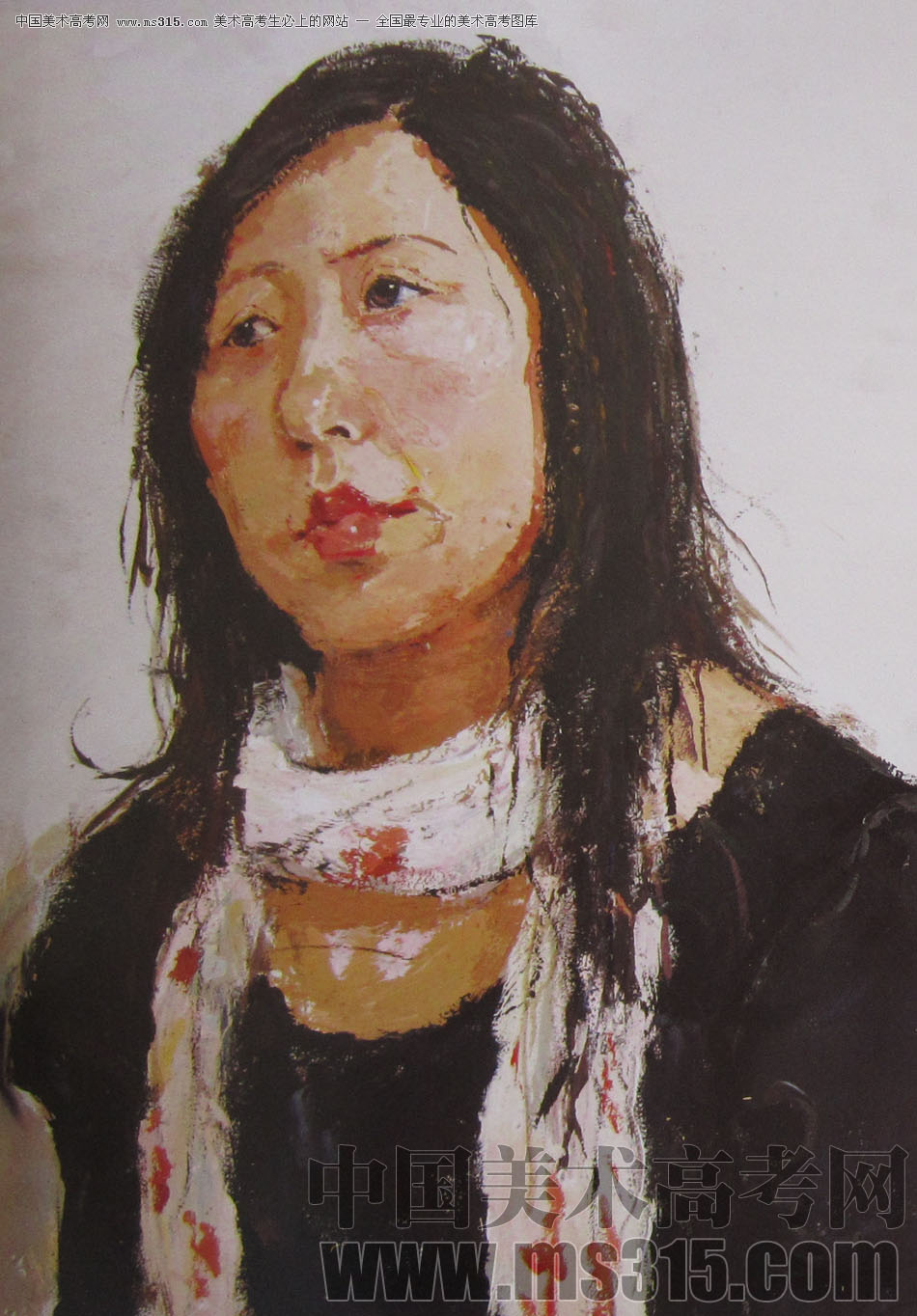 2009年清华大学美术学院色彩高分试卷18（造型）