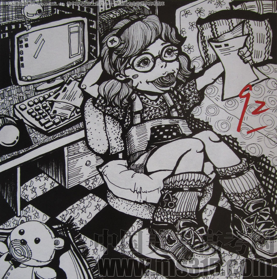 2009年四川美术学院设计基础优秀试卷1