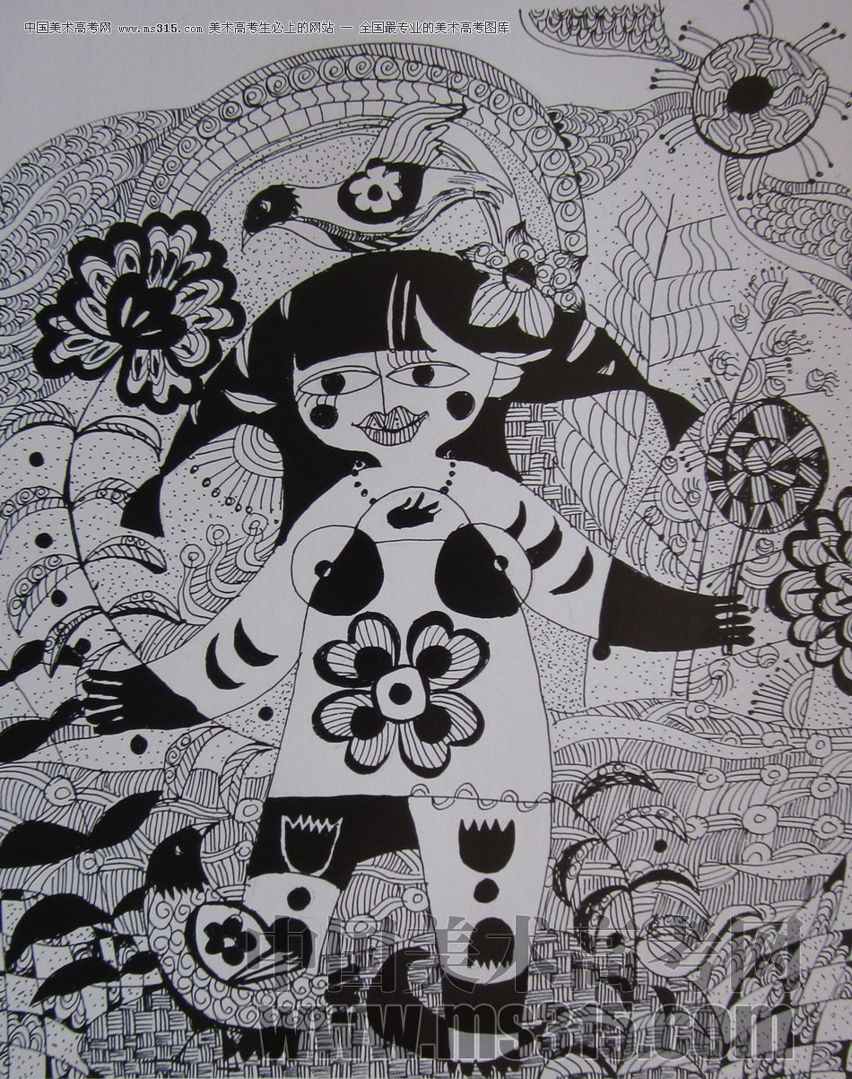 2009年四川美术学院设计基础优秀试卷11