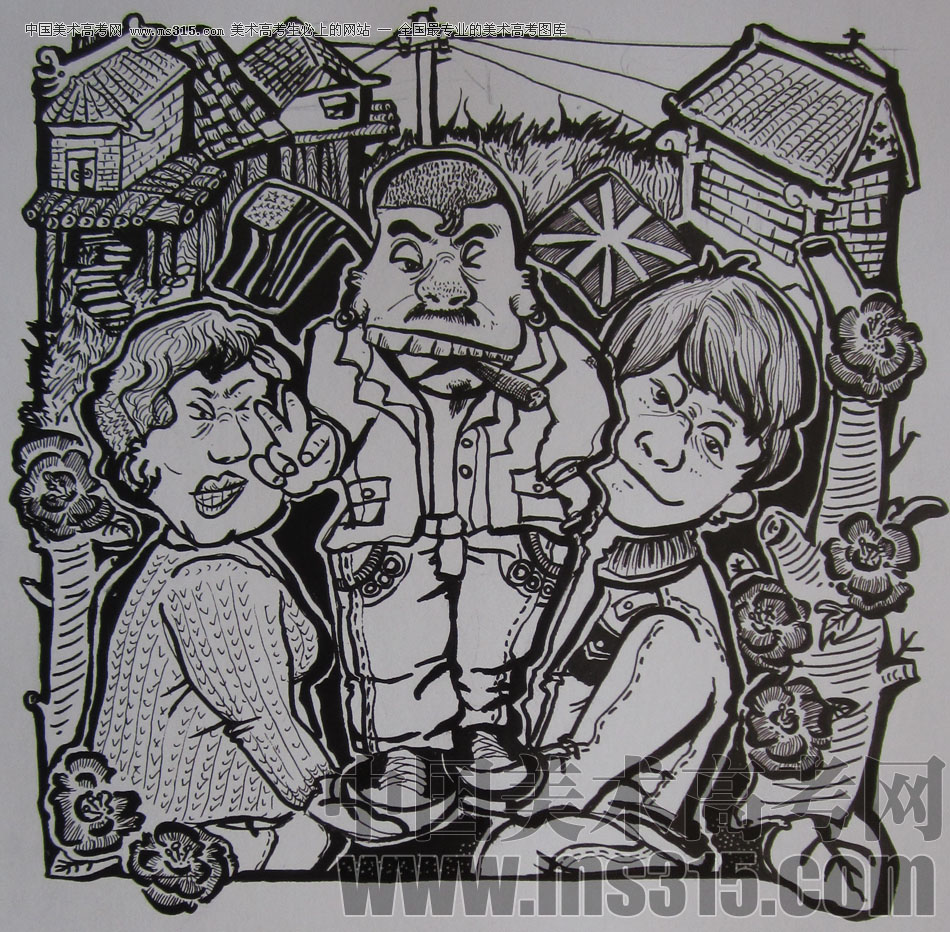 2009年四川美术学院设计基础优秀试卷19