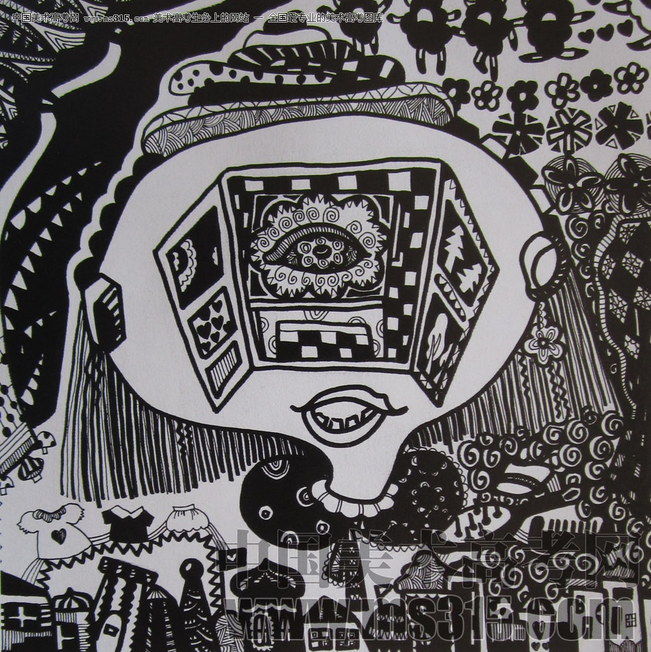 2009年四川美术学院设计基础优秀试卷41