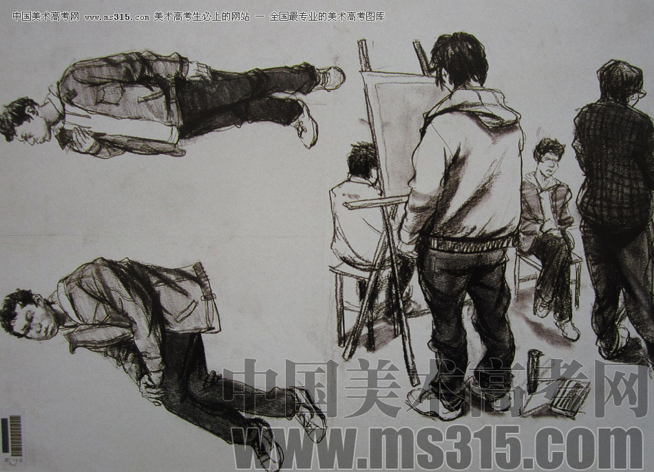 2009年中央美术学院造型艺术专业优秀试卷26（速写）