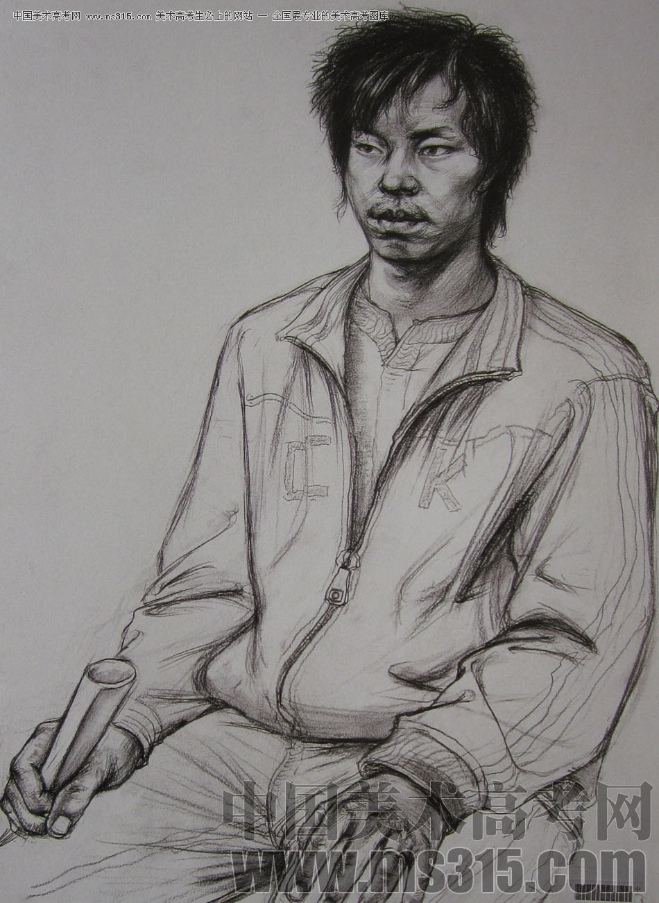 2009年中央美术学院中国画专业优秀试卷1（素描）