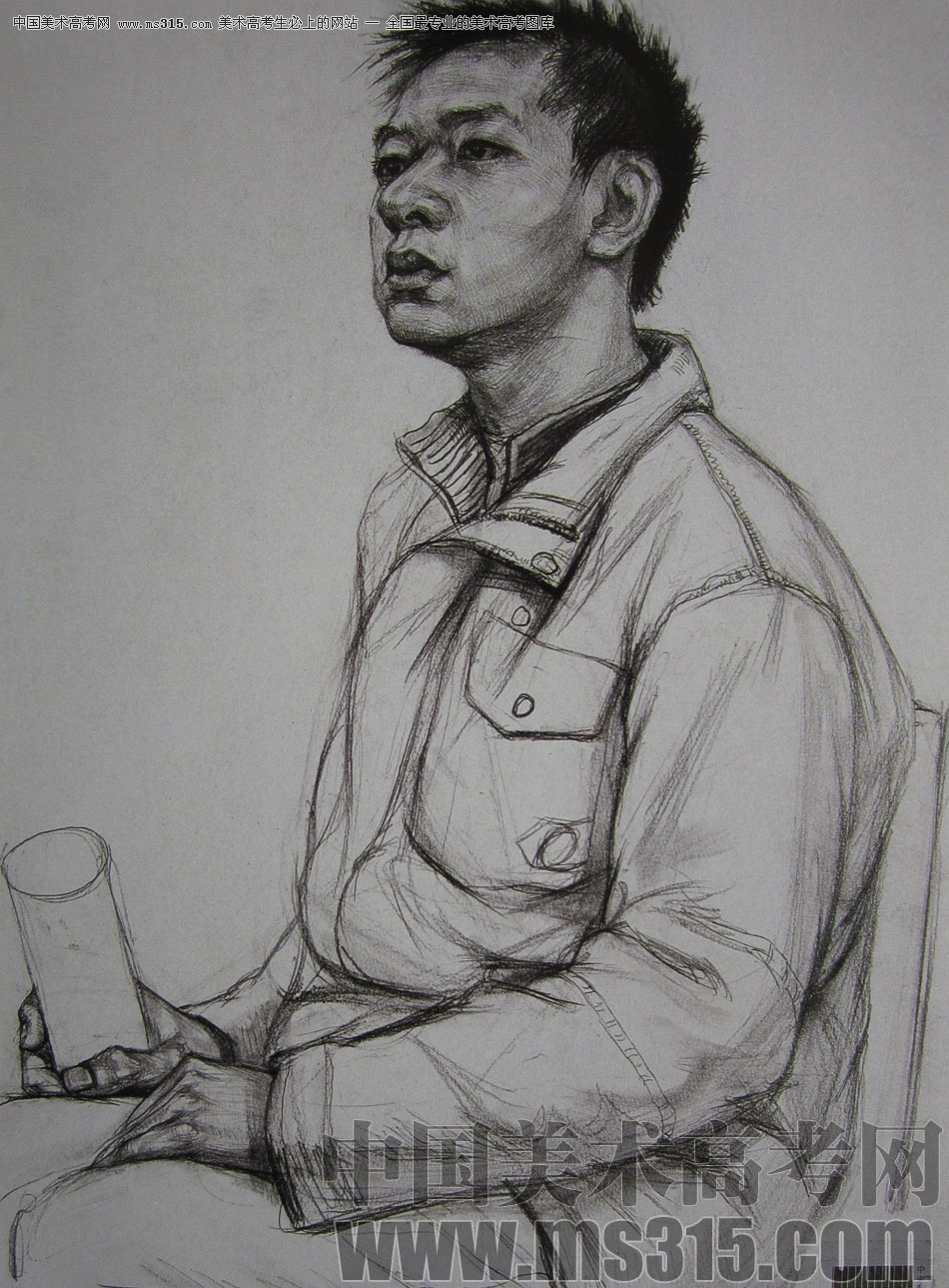 2009年中央美术学院中国画专业优秀试卷4（素描）
