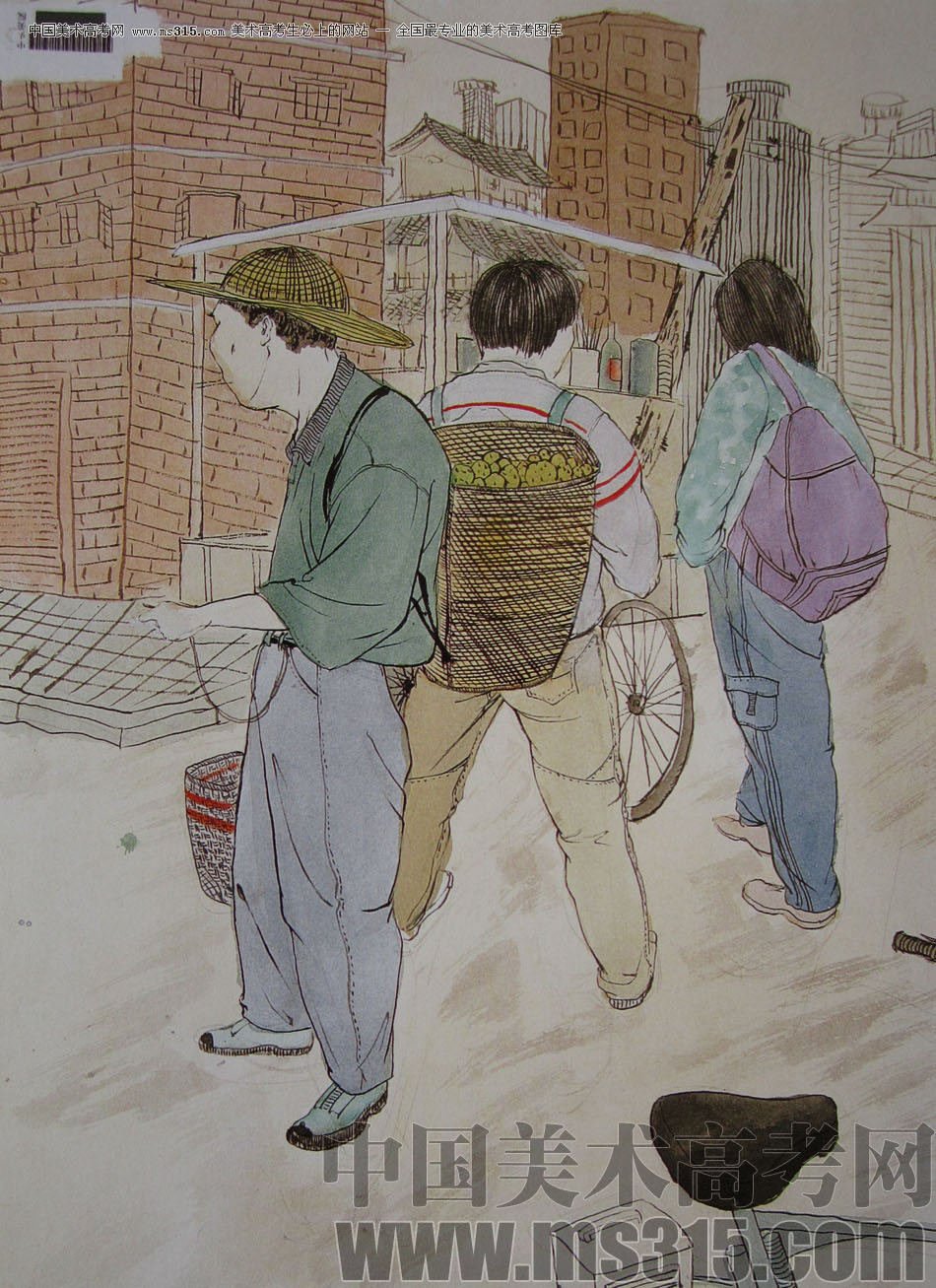2009年中央美术学院中国画专业优秀试卷13命题创作
