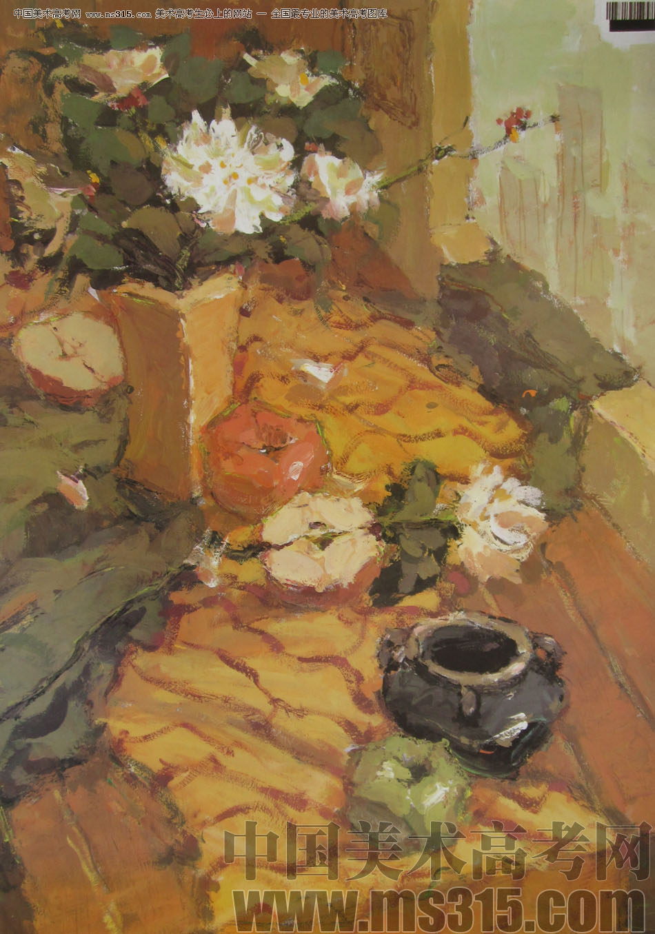 2009年中国美术学院绘画类色彩优秀试卷62