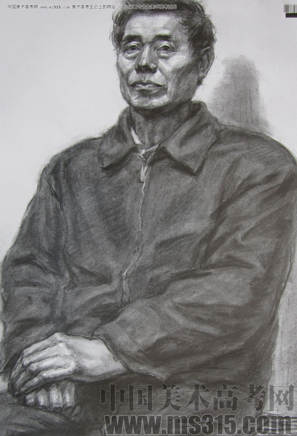 2009年中国美术学院绘画类素描优秀试卷13