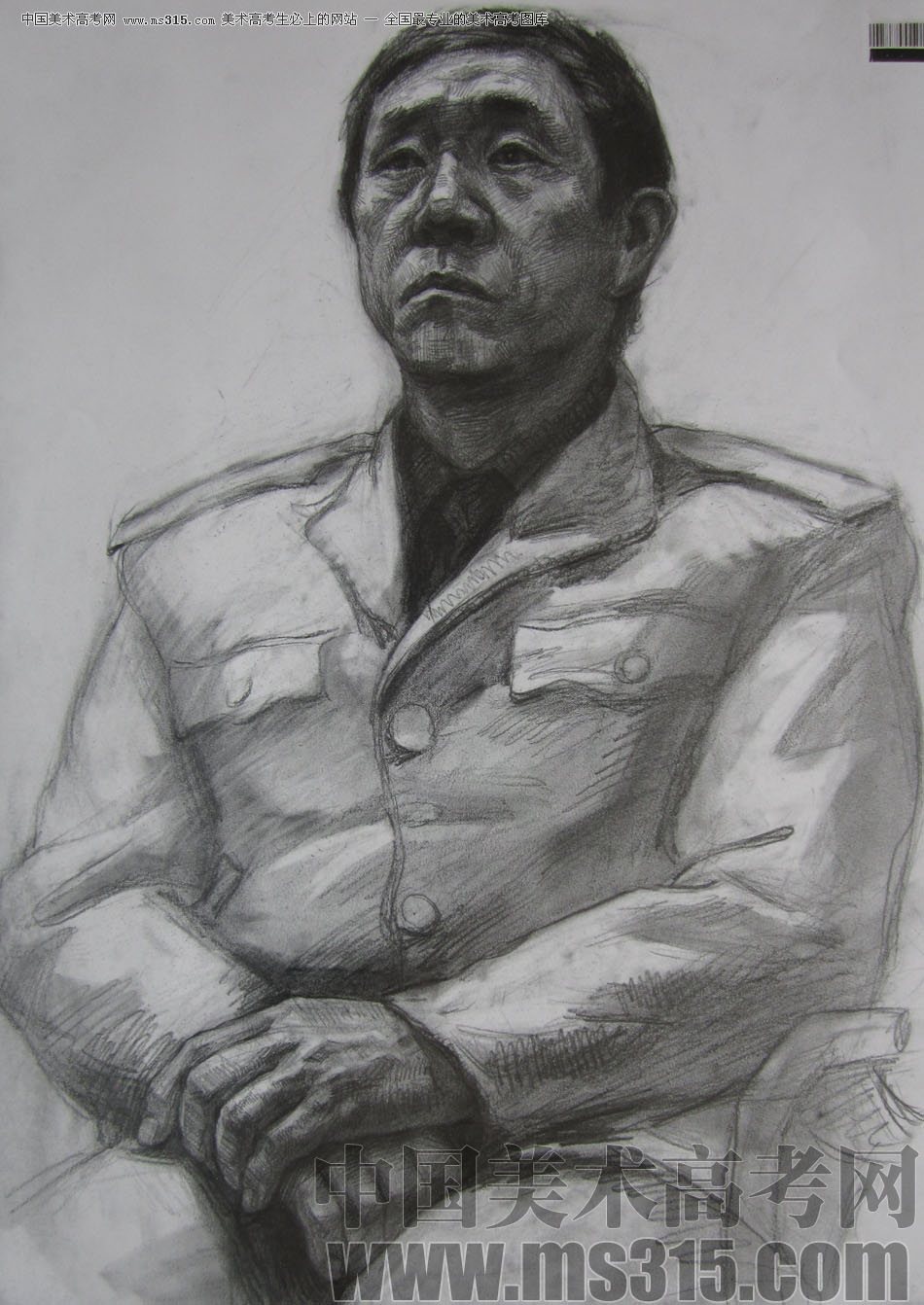 2009年中国美术学院绘画类素描优秀试卷1
