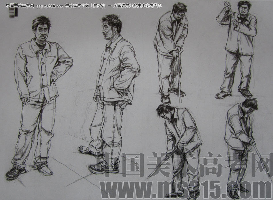 2009年中国美术学院中国画优秀试卷5（人物）