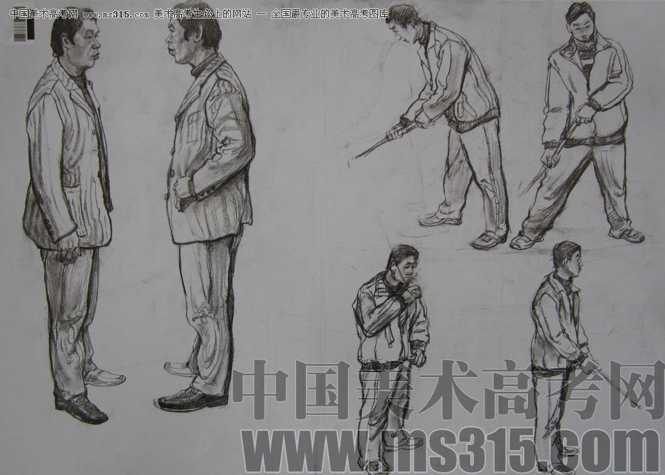 2009年中国美术学院中国画优秀试卷7（人物）