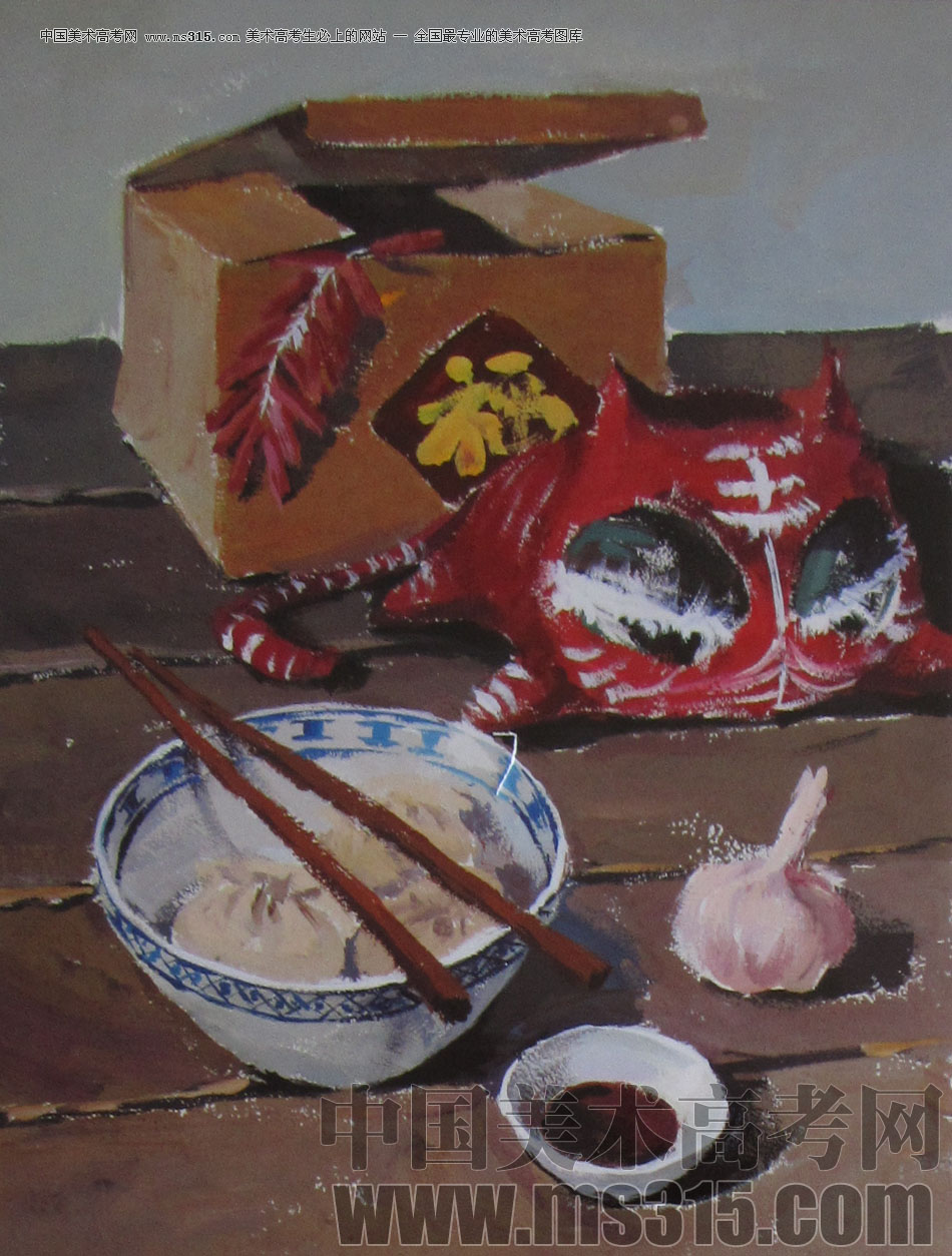 2010年清华大学美术学院色彩高分试卷1（设计）