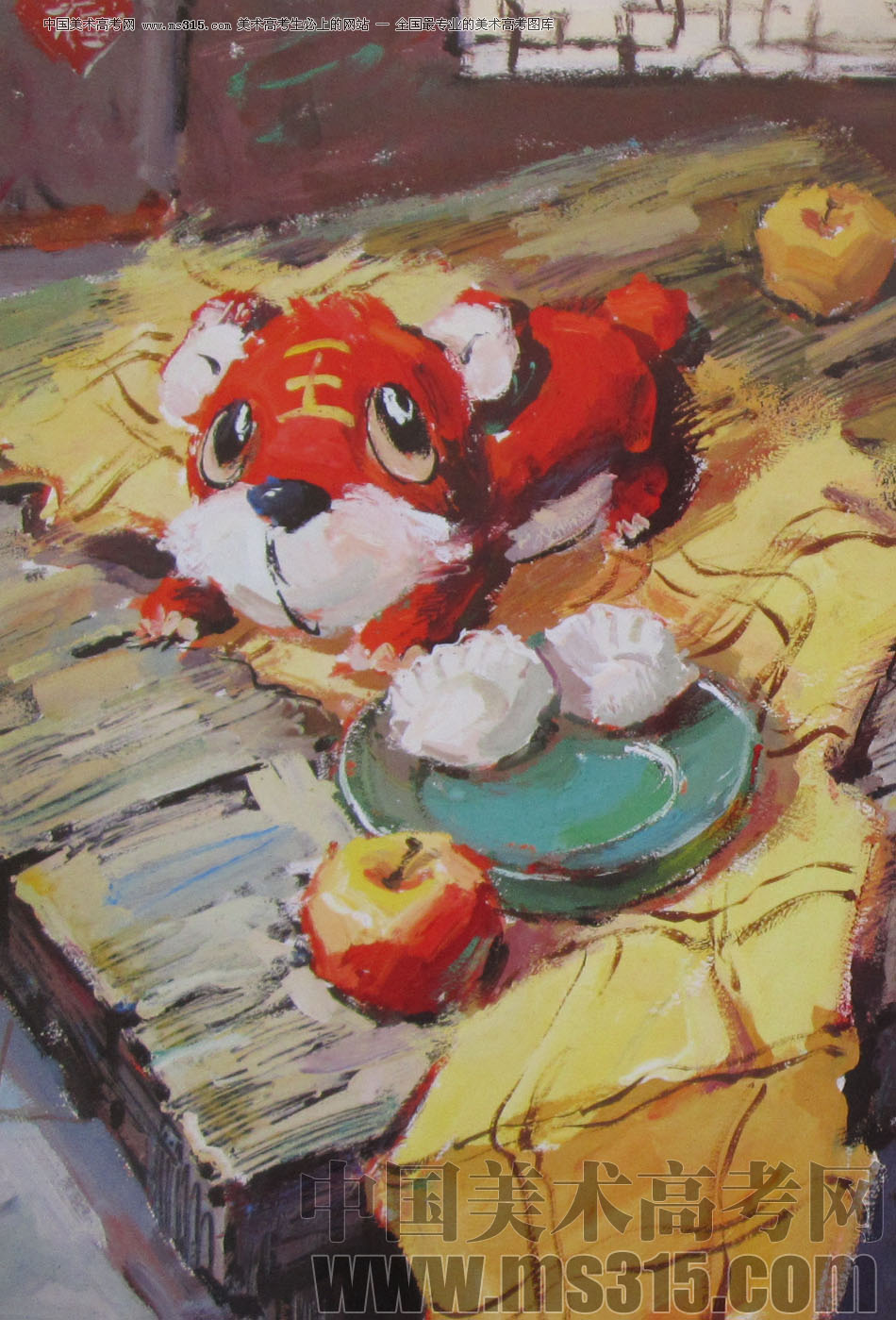 2010年清华大学美术学院色彩高分试卷12（设计）