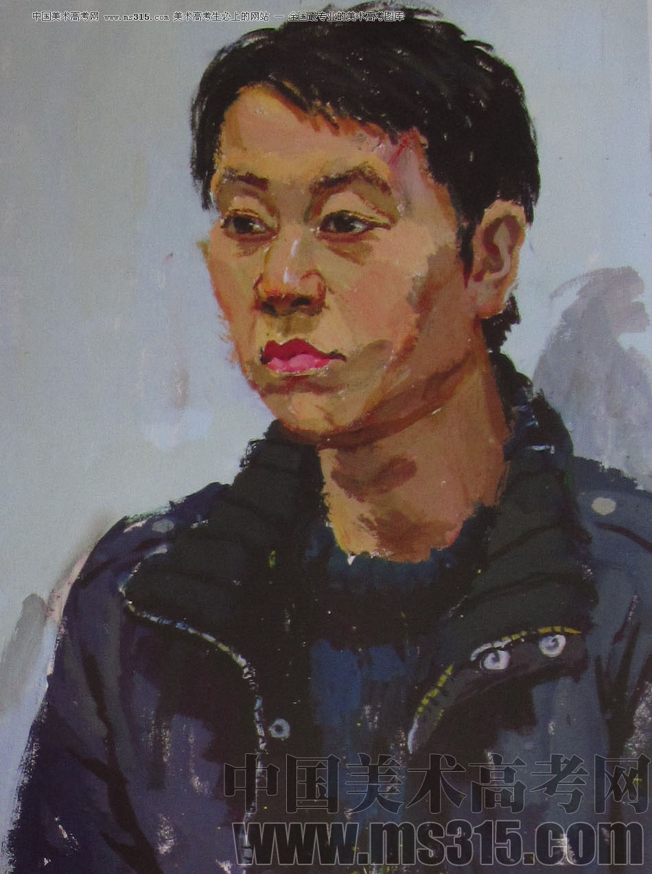 2010年清华大学美术学院色彩高分试卷19（造型）