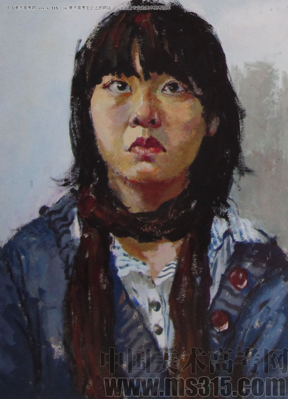2010年清华大学美术学院色彩高分试卷20（造型）