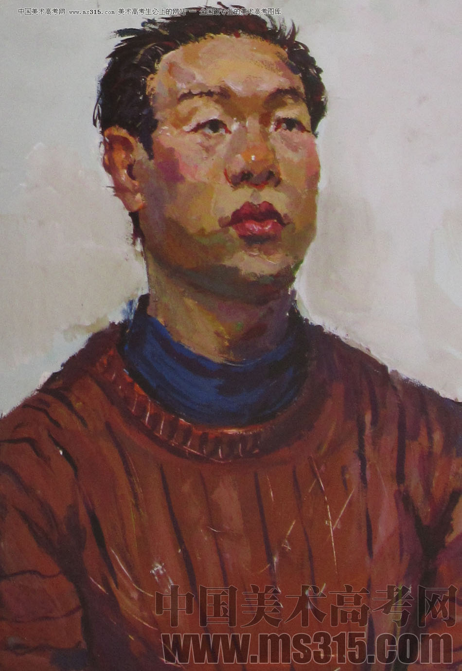 2010年清华大学美术学院色彩高分试卷21（造型）