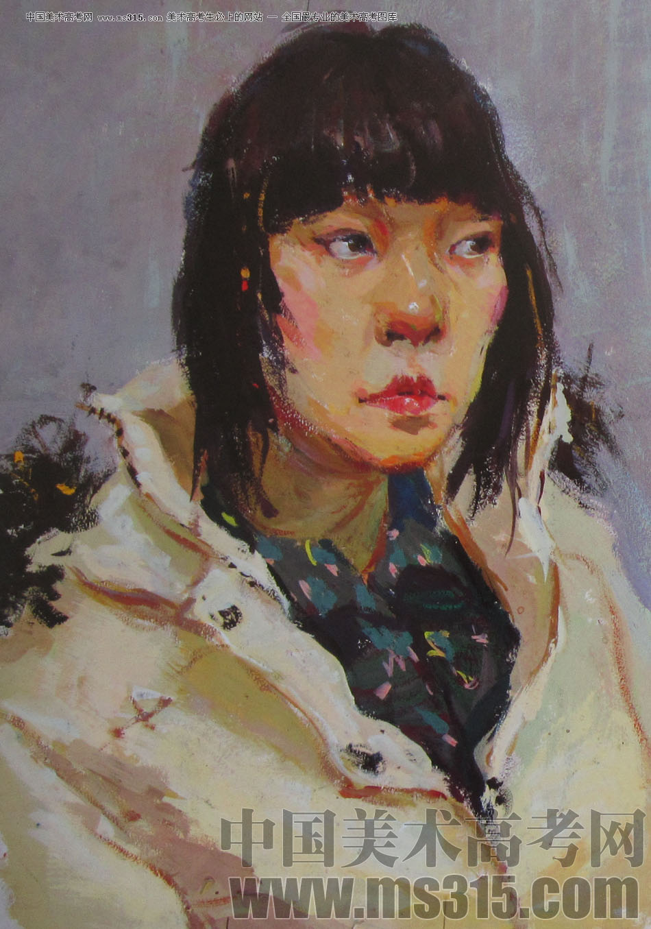 2010年清华大学美术学院色彩高分试卷23（造型）