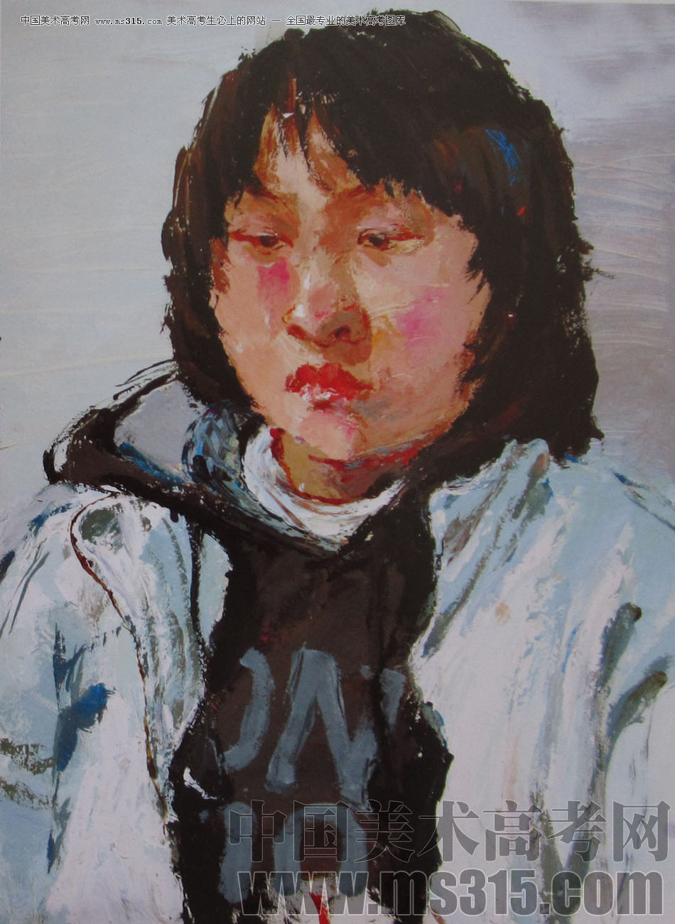 2010年清华大学美术学院色彩高分试卷28（造型）