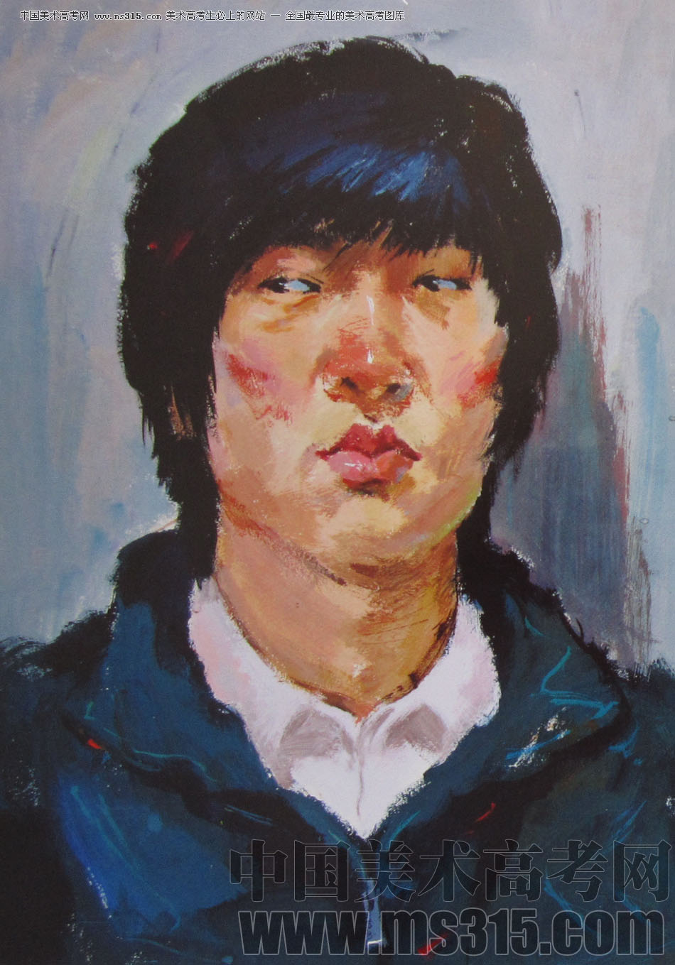 2010年清华大学美术学院色彩高分试卷29（造型）