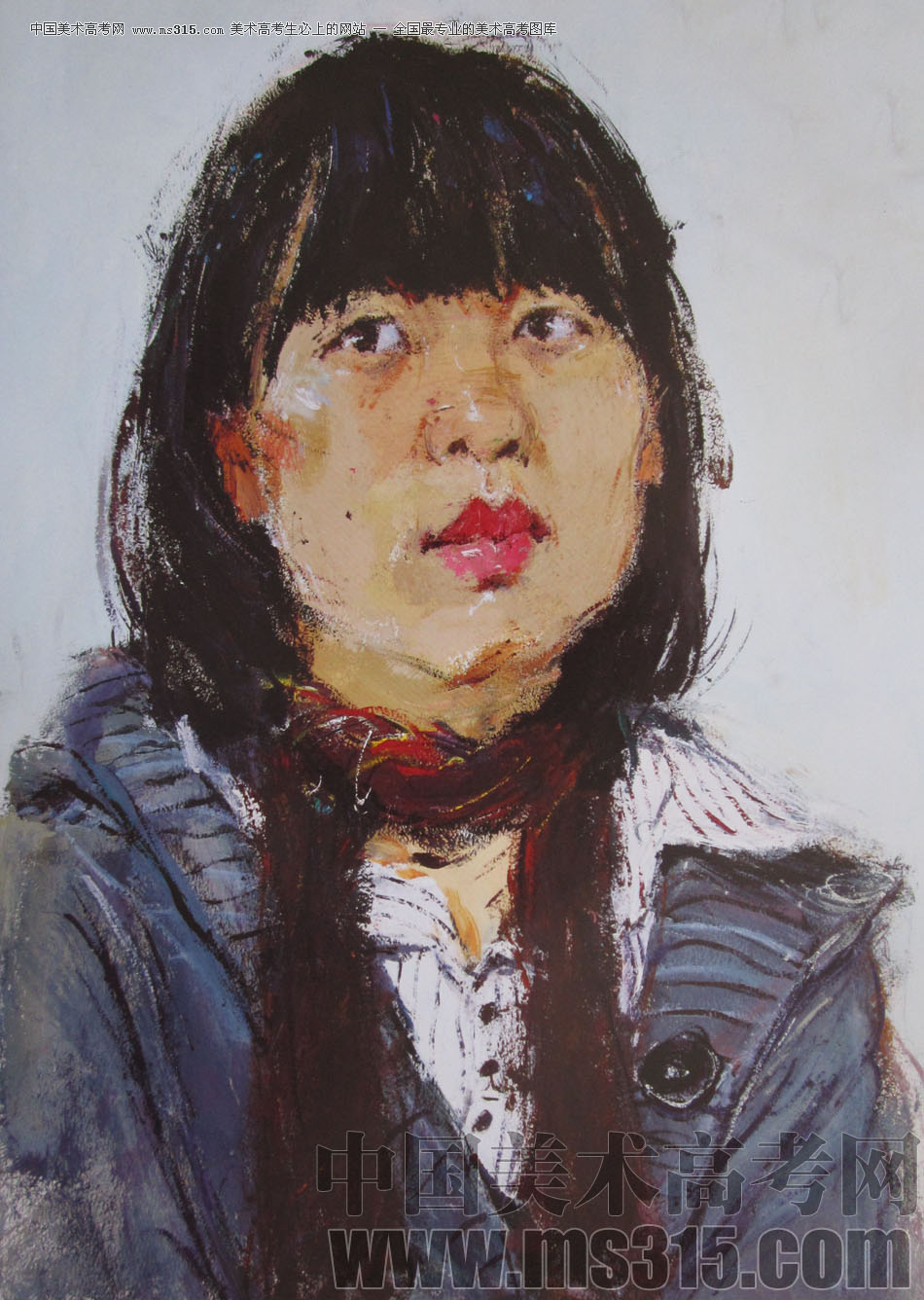 2010年清华大学美术学院色彩高分试卷31（造型）