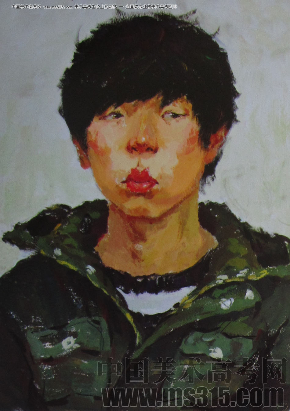 2010年清华大学美术学院色彩高分试卷32（造型）