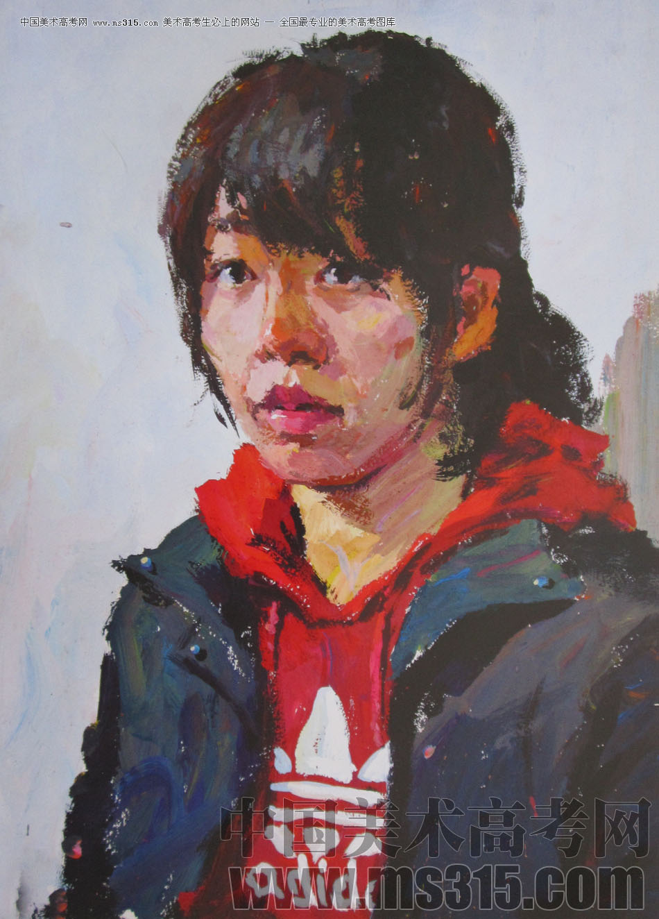 2010年清华大学美术学院色彩高分试卷36（造型）