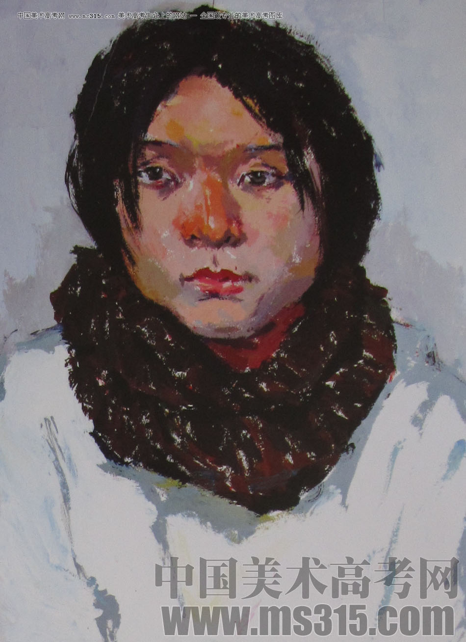 2010年清华大学美术学院色彩高分试卷37（造型）