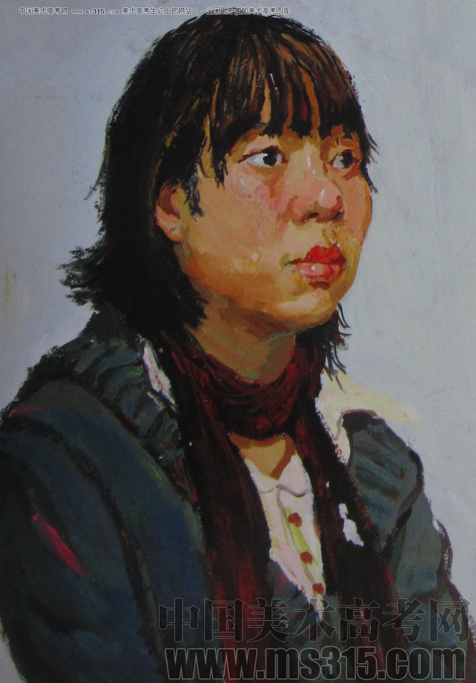 2010年清华大学美术学院色彩高分试卷38（造型）
