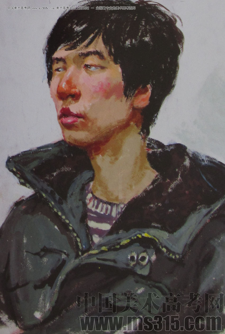 2010年清华大学美术学院色彩高分试卷39（造型）
