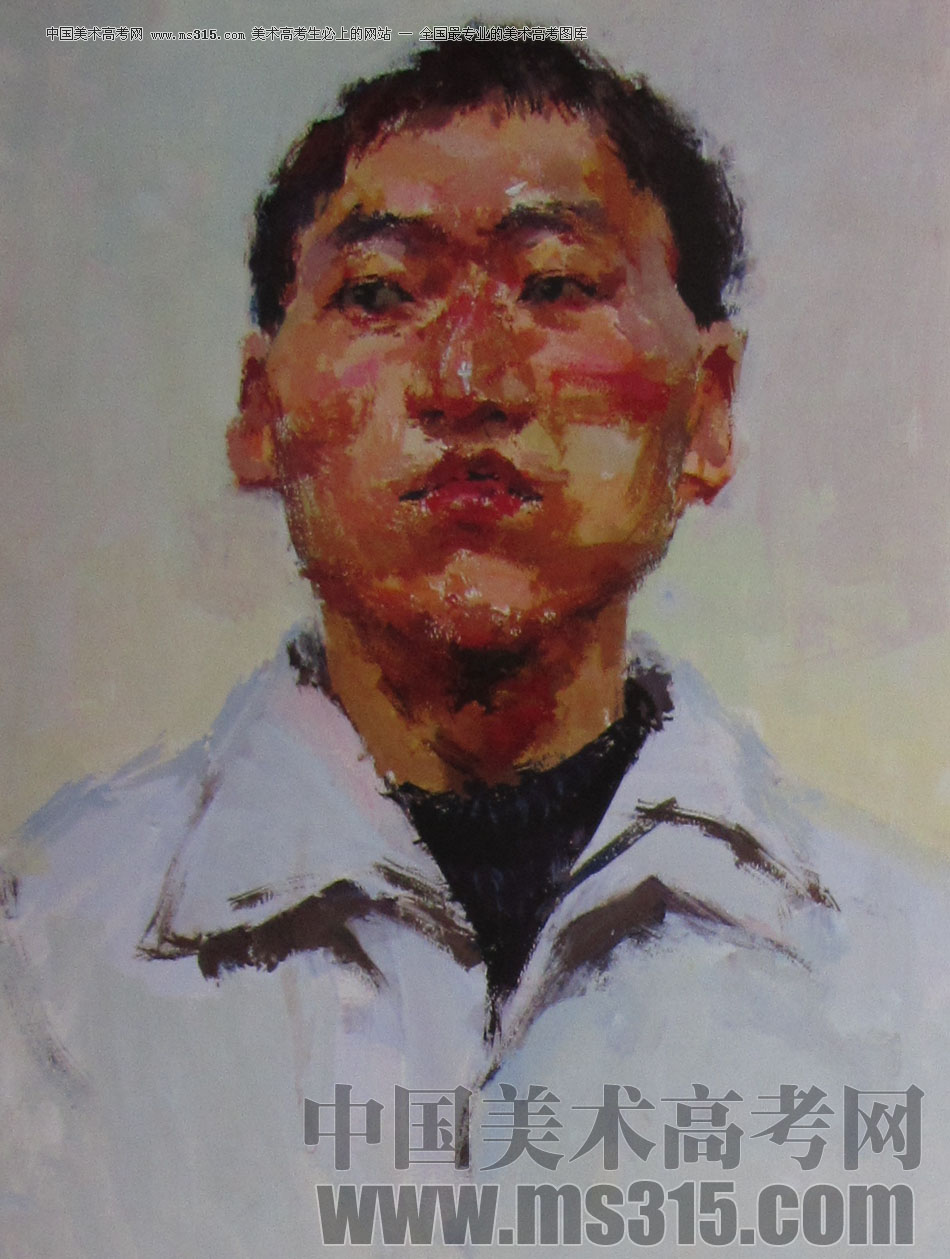 2010年清华大学美术学院色彩高分试卷40（造型）