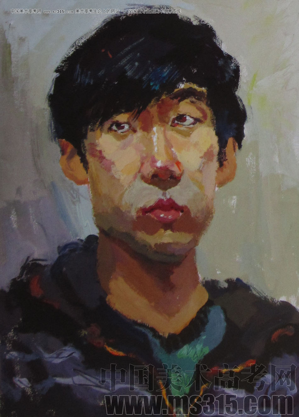 2010年清华大学美术学院色彩高分试卷41（造型）