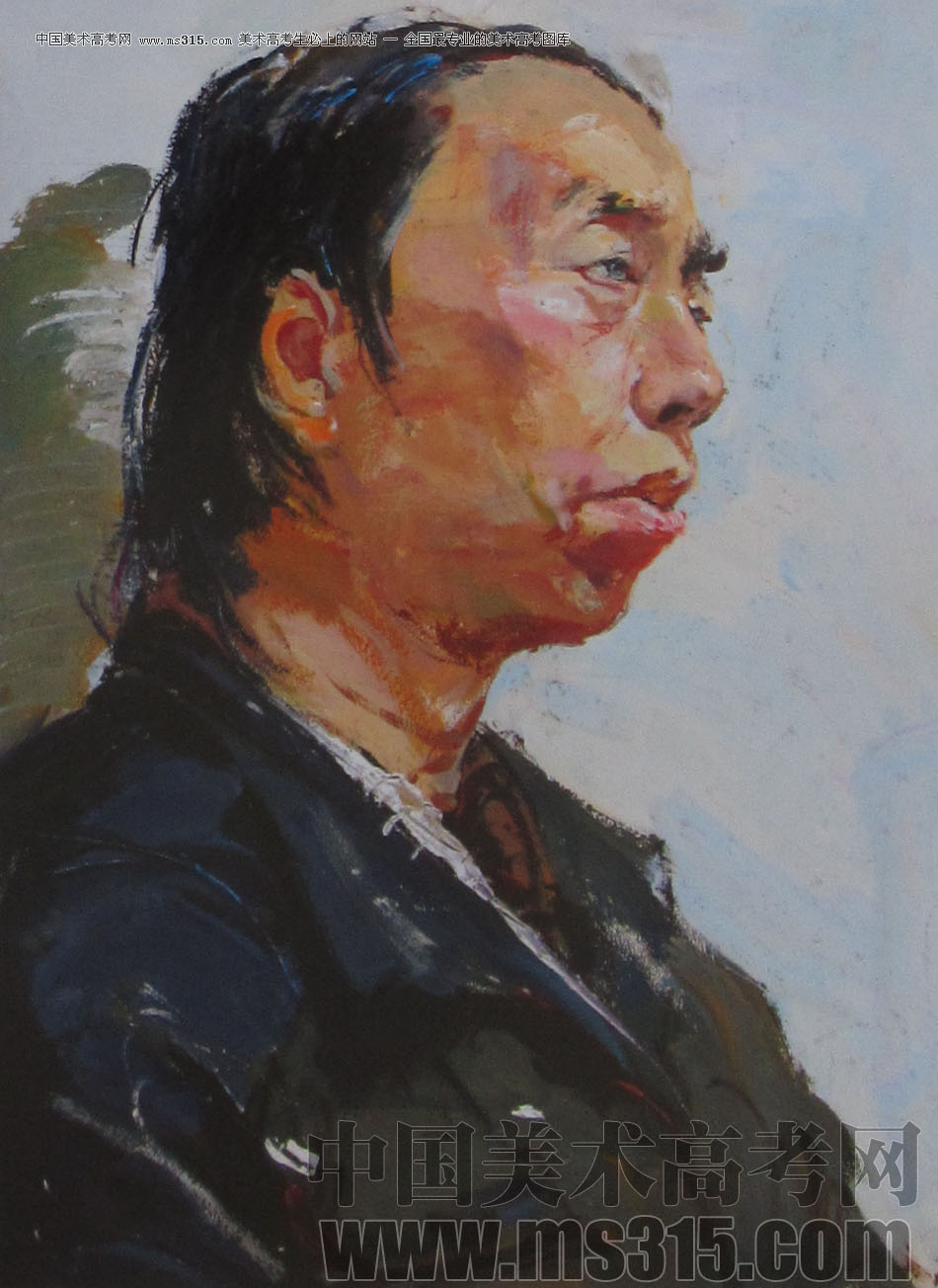 2010年清华大学美术学院色彩高分试卷42（造型）