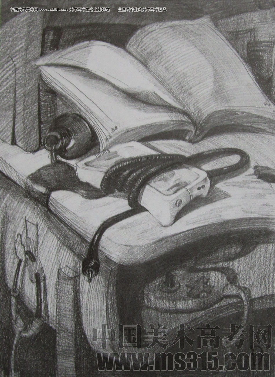 2010年江南大学素描优秀试卷18