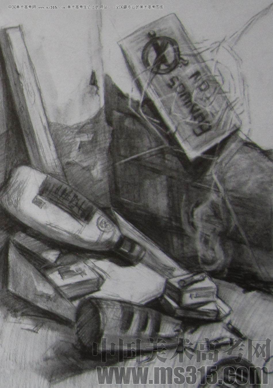 2010年江南大学素描优秀试卷19