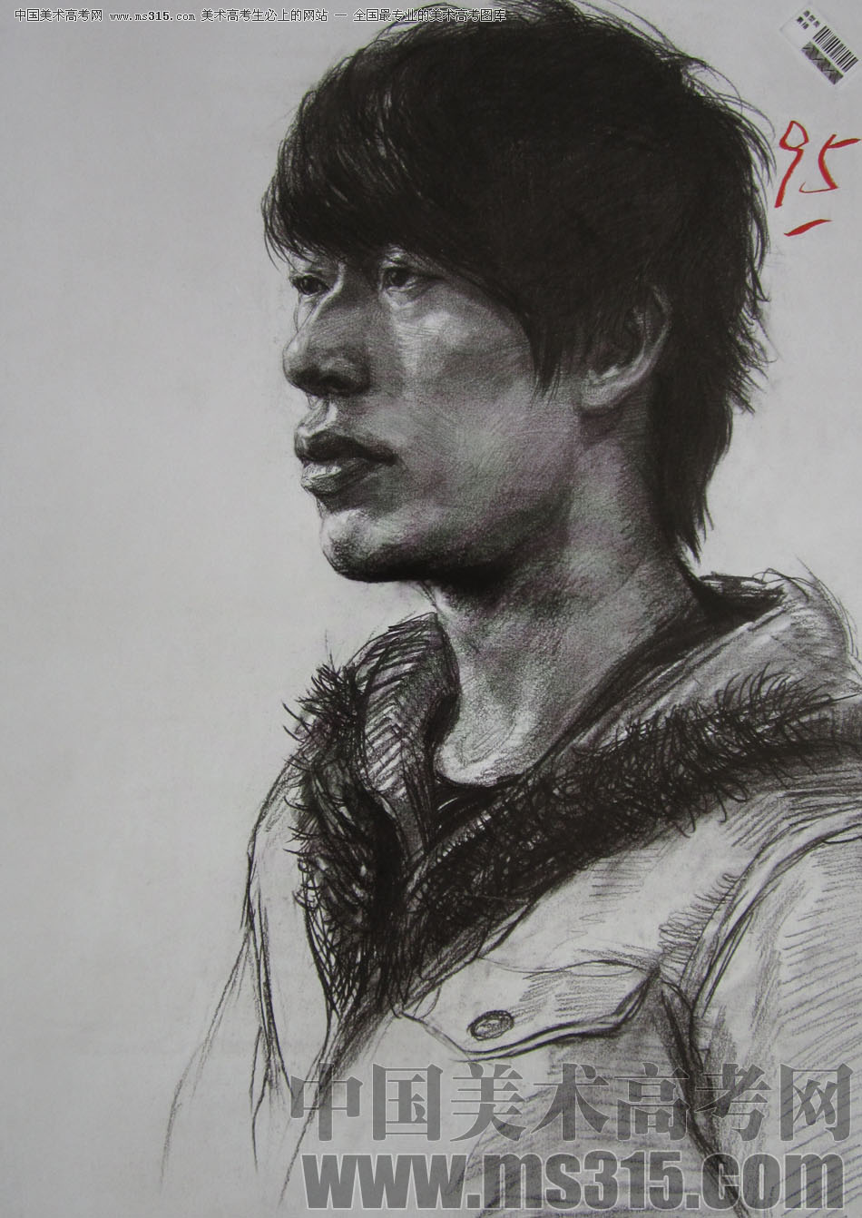 2010年四川美术学院素描优秀试卷13