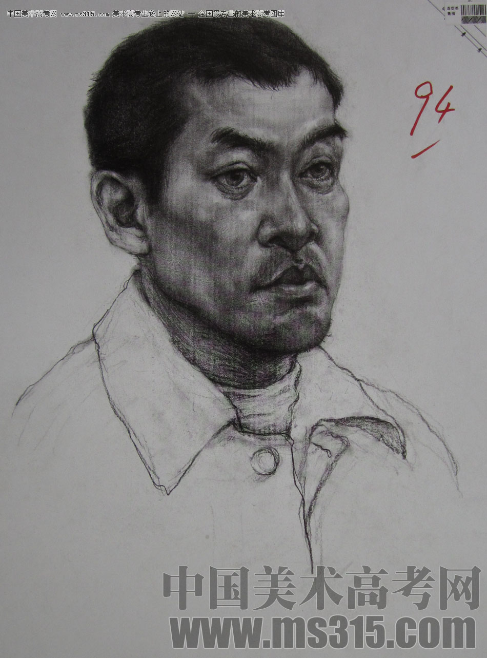 2010年四川美术学院素描优秀试卷16