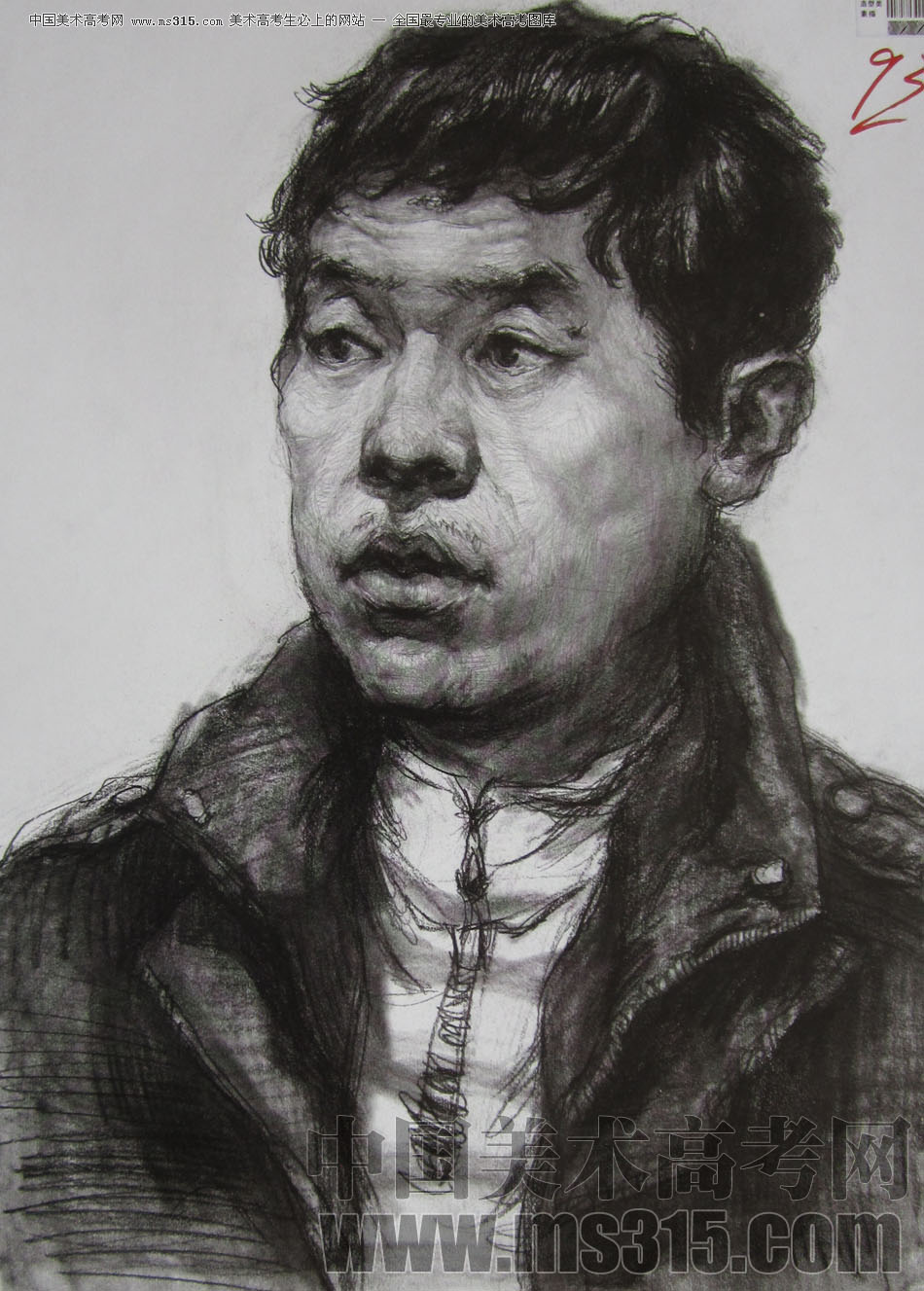2010年四川美术学院素描优秀试卷19