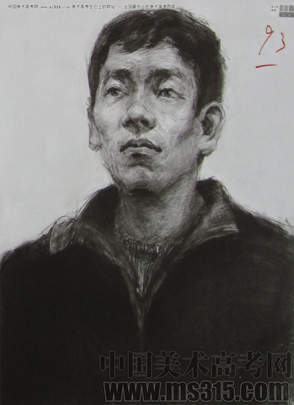 2010年四川美术学院素描优秀试卷23
