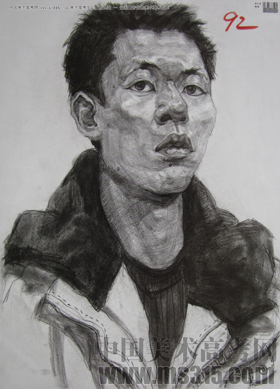 2010年四川美术学院素描优秀试卷49
