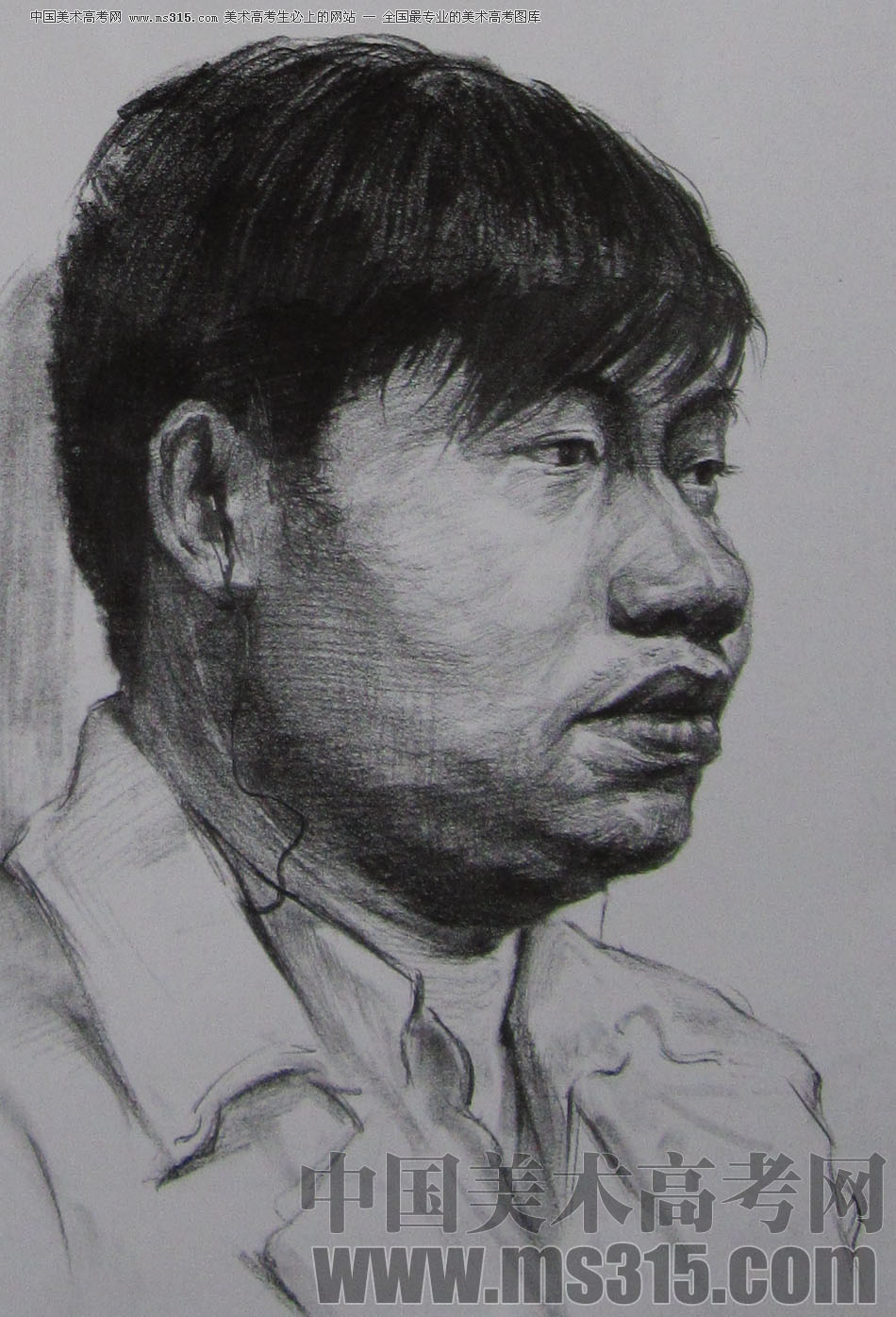 2010年中央民族大学素描优秀试卷28