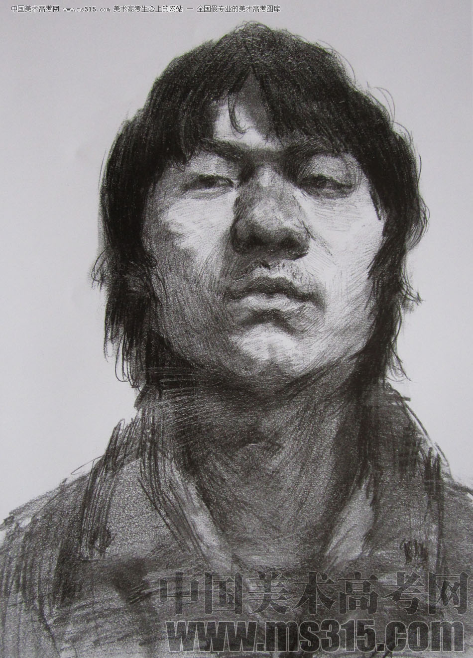 2010年中央民族大学素描优秀试卷30