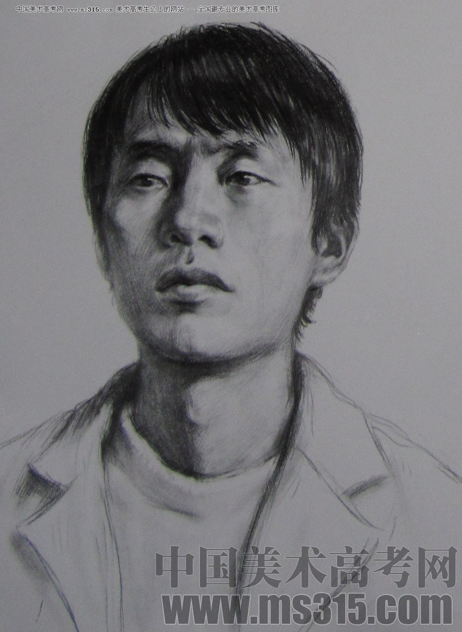 2010年中央民族大学素描优秀试卷17