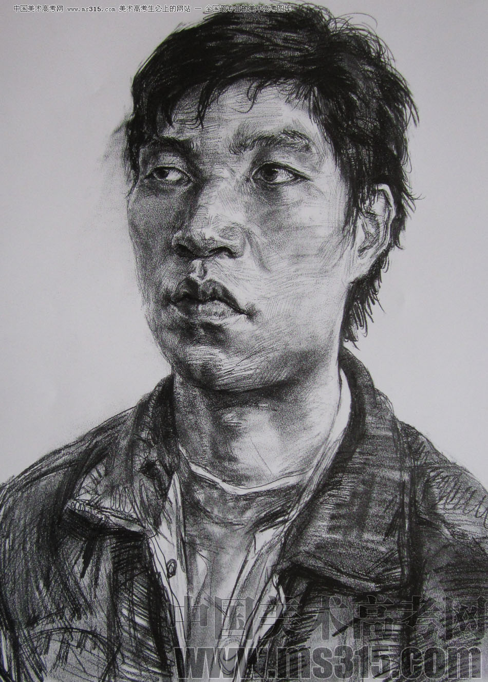 2010年中央民族大学素描优秀试卷21