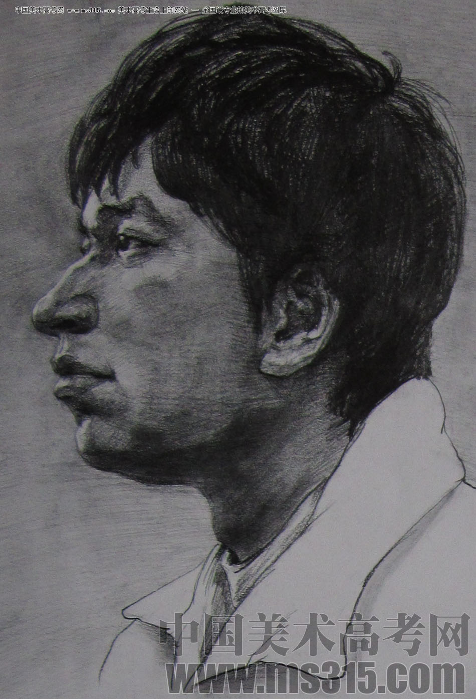 2010年中央民族大学素描优秀试卷23