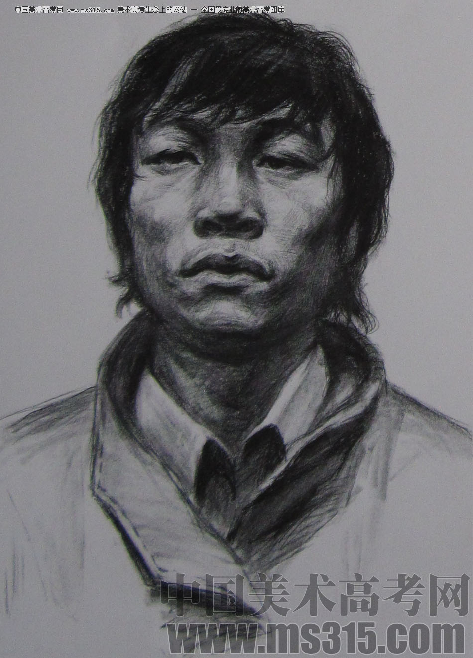 2010年中央民族大学素描优秀试卷24