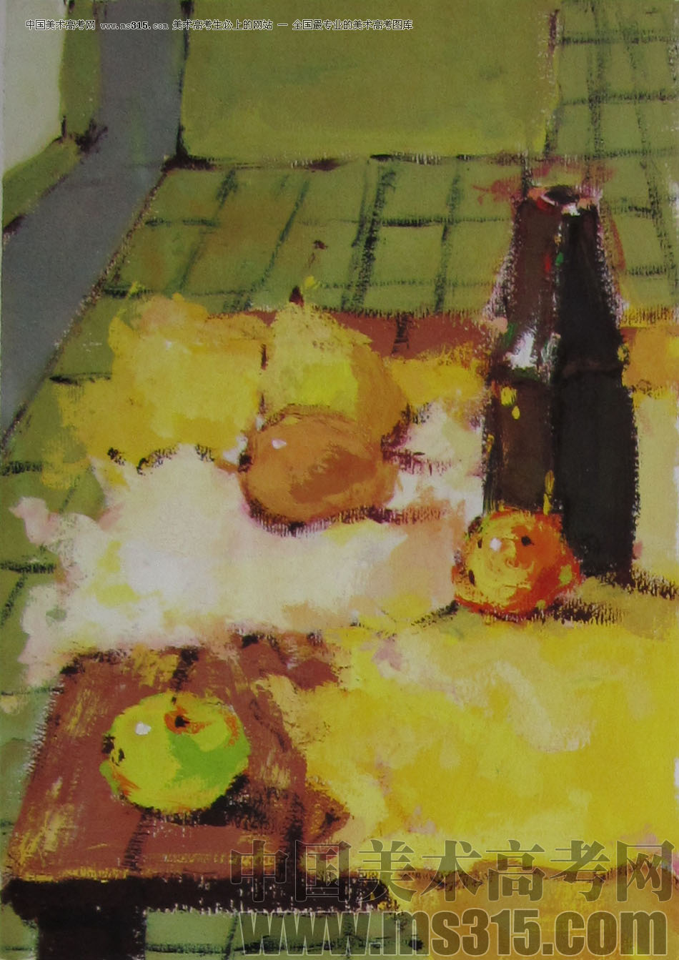 2010年四川美术学院色彩优秀试卷78