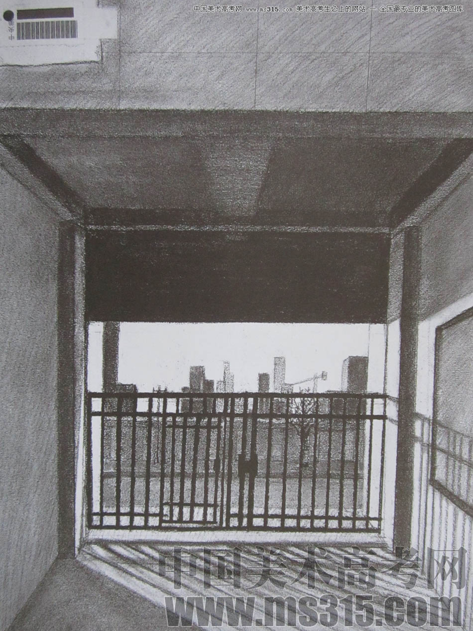 中央美术学院2010年建筑学优秀试卷14（素描）